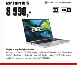 COMFOR Acer Aspire Go 15 nabídka