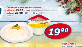 ESO MARKET Česneková pomazánka sýrová nabídka