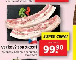 Lidl Vepřový bok s kostí nabídka