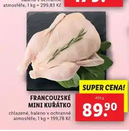 Lidl Francouzské mini kuřátko nabídka