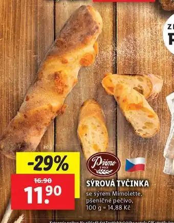 Lidl Sýrová tyčinka nabídka