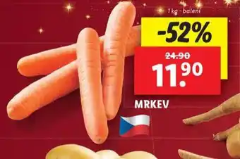 Lidl Mrkev nabídka