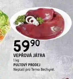 Terno Vepřová játra 1kg nabídka