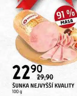 Terno Šunka nejvyšší jakosti 100g nabídka