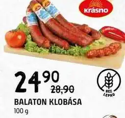 Terno Balaton klobása 100g nabídka