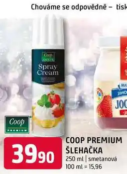 Terno Coop premium šlehačka 250ml nabídka