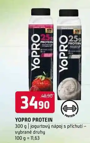 Terno Yopro protein 300 g jogurtový nápoj s příchutí vybrané druhy nabídka