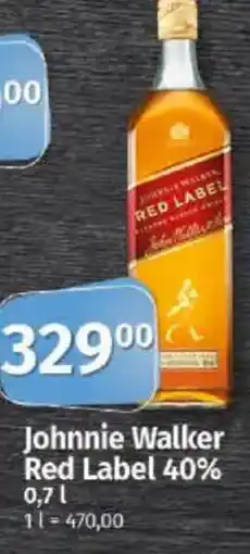 COOP TIP JOHNNIE WALKER Red Label 40% nabídka