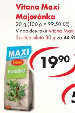 CBA VITANA Maxi Majoránka nabídka