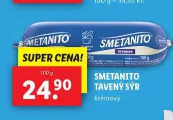 Lidl Smetanito tavený sýr nabídka