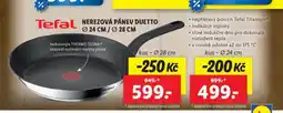 Lidl Tefal pánev 24 cm nabídka