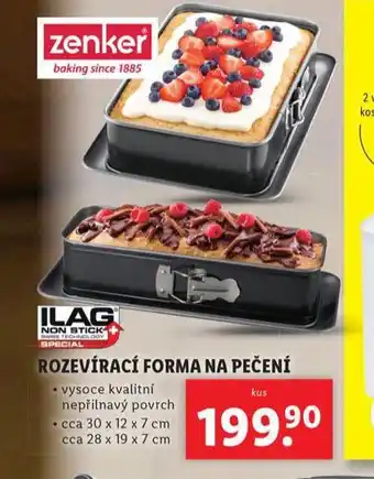 Lidl Rozevírací forma na pačení nabídka