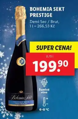 Lidl Bohemia sekt prestige nabídka