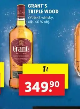 Lidl Grant´s triple wood nabídka