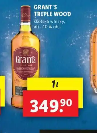 Lidl Grant´s triple wood nabídka