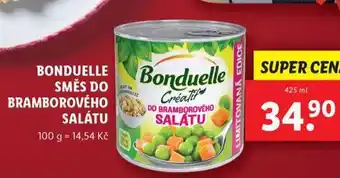 Lidl Bonduelle směs do bramborového salátu nabídka