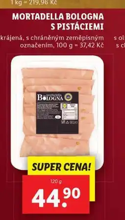 Lidl Mortadella bologna s pistáciemi nabídka