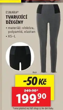 Lidl Tvarující džegíny nabídka