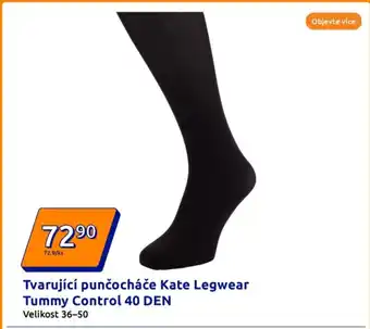 Action Tvarující punčocháče Kate Legwear Tummy Control 40 DEN nabídka