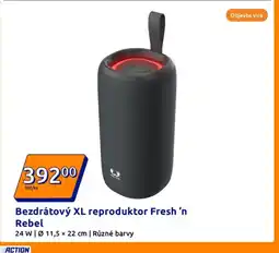 Action Bezdrátový XL reproduktor Fresh 'n Rebel nabídka