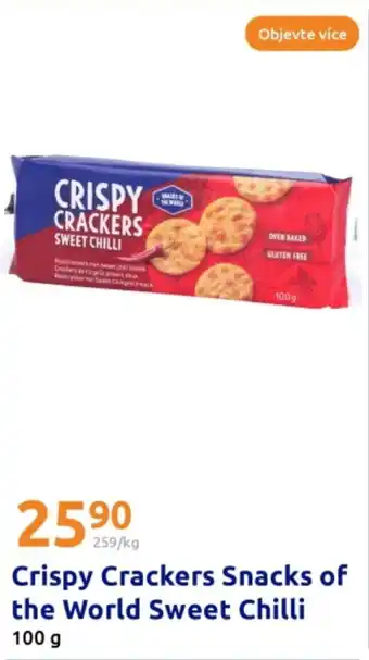 Action Crispy Crackers Snacks of the World Sweet Chilli nabídka