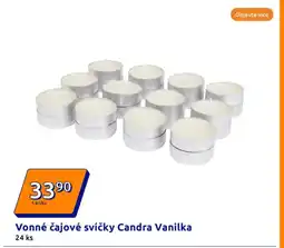 Action Vonné čajové svíčky Candra Vanilka nabídka