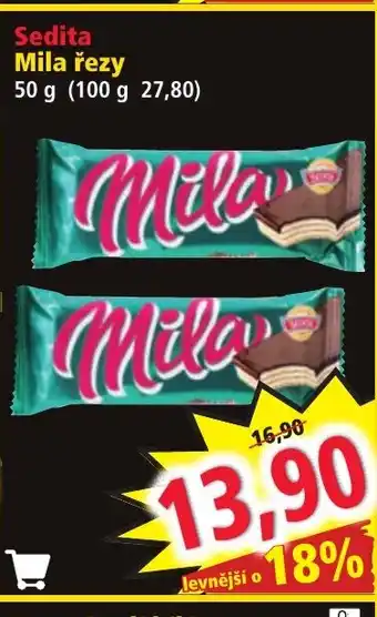 Norma Sedita Mila řezy nabídka