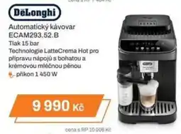 Expert DeLonghi Automatický kávovar ECAM293.52.B nabídka