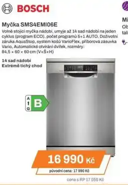 Expert BOSCH Myčka SMS4EMI06E nabídka