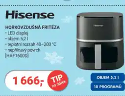 Planeo Elektro Hisense horkovzdušná fritéza nabídka