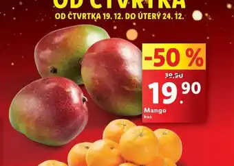 Lidl Mango nabídka