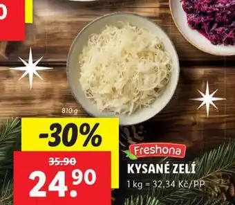 Lidl Kysané zelí nabídka