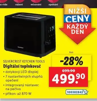 Lidl Digitální topinkovač nabídka