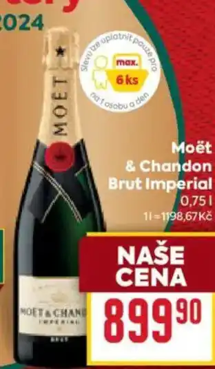 Billa Moët & Chandon Brut Imperial nabídka