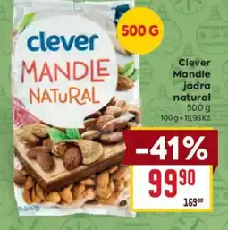 Billa Clever Mandle jádra natural nabídka