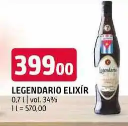 Terno Legendario elixír 0,7l vol. 34% nabídka