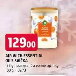 Terno Air wick essential oils svíčka 185 g pomeranč a vonné tyčinky nabídka