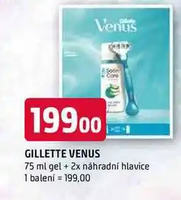 Terno Gillette Venus 75ml + 2 náhradní hlavice 1 balení nabídka
