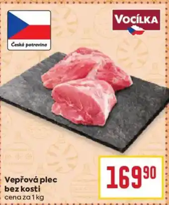 Billa Vepřová plec bez kosti nabídka