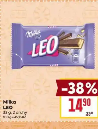 Billa Milka LEO nabídka