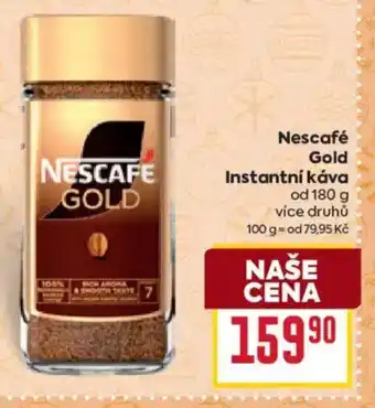 Billa NESCAFE Gold Instantní káva nabídka