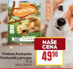 Billa Friskies Funtastix Pochoutky pro psy nabídka