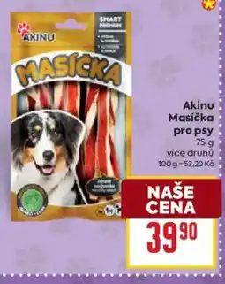 Billa AKINU Masička pro psy nabídka