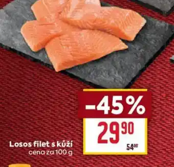 Billa Losos filet s kůží nabídka