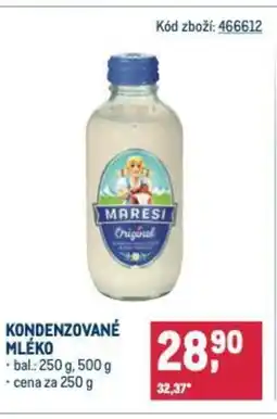 Makro Kondenzované mléko nabídka