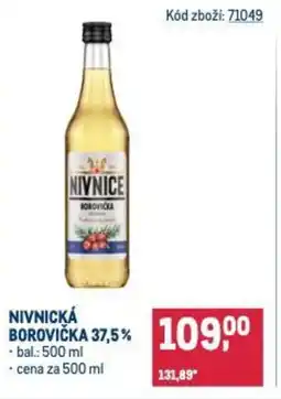 Makro Nivnická Borovička 37,5% nabídka