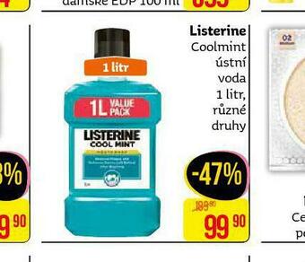 Teta Listerine ústní voda nabídka