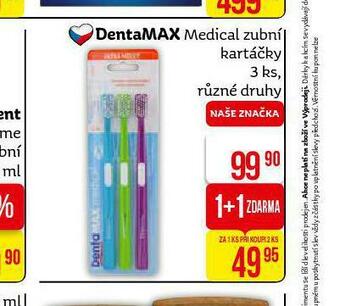Teta Dentamax medical zubní kartáček nabídka