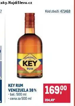 Makro Key rum venezuela nabídka