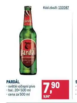 Makro Pivo pardál nabídka